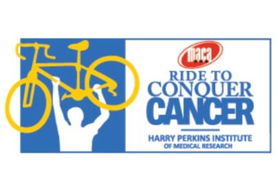 Ride to conquer cancer logo